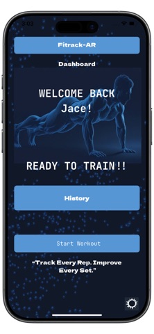 FitTrack-AR screenshot