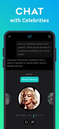 Captura de pantalla de Chat AI - Personal Assistant en iPhone 4