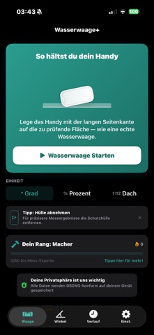 Wasserwaage & Winkelmesser Screenshot 10 of 10