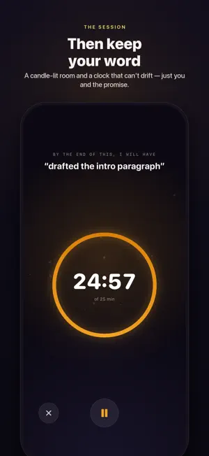 Focus Proof: Promise Yourself screenshot 2