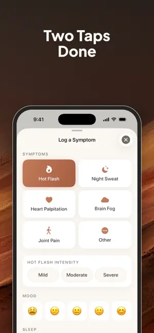 Pause — Perimenopause Tracker screenshot 2