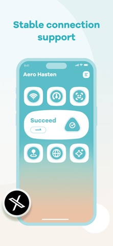 Aero Hasten VPN iPhone screenshot