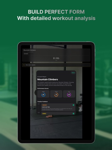 Sculptor: AI Fitness Coach iPad screenshot