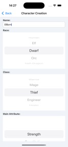 Tabletop RPG screenshot