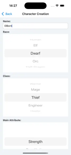 Tabletop RPG screenshot 1