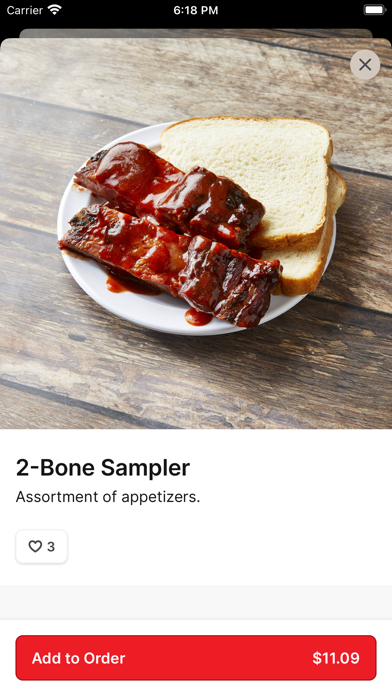 Parks Old Style Bar-B-Q iPhone screenshot 3 - Food & Drink app