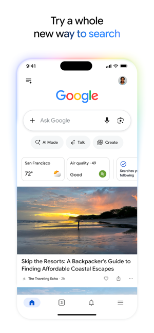 Google - More ways to search Screenshot
