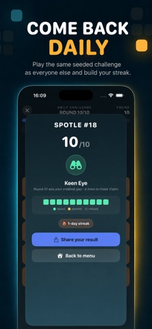 Spotle iPhone screenshot