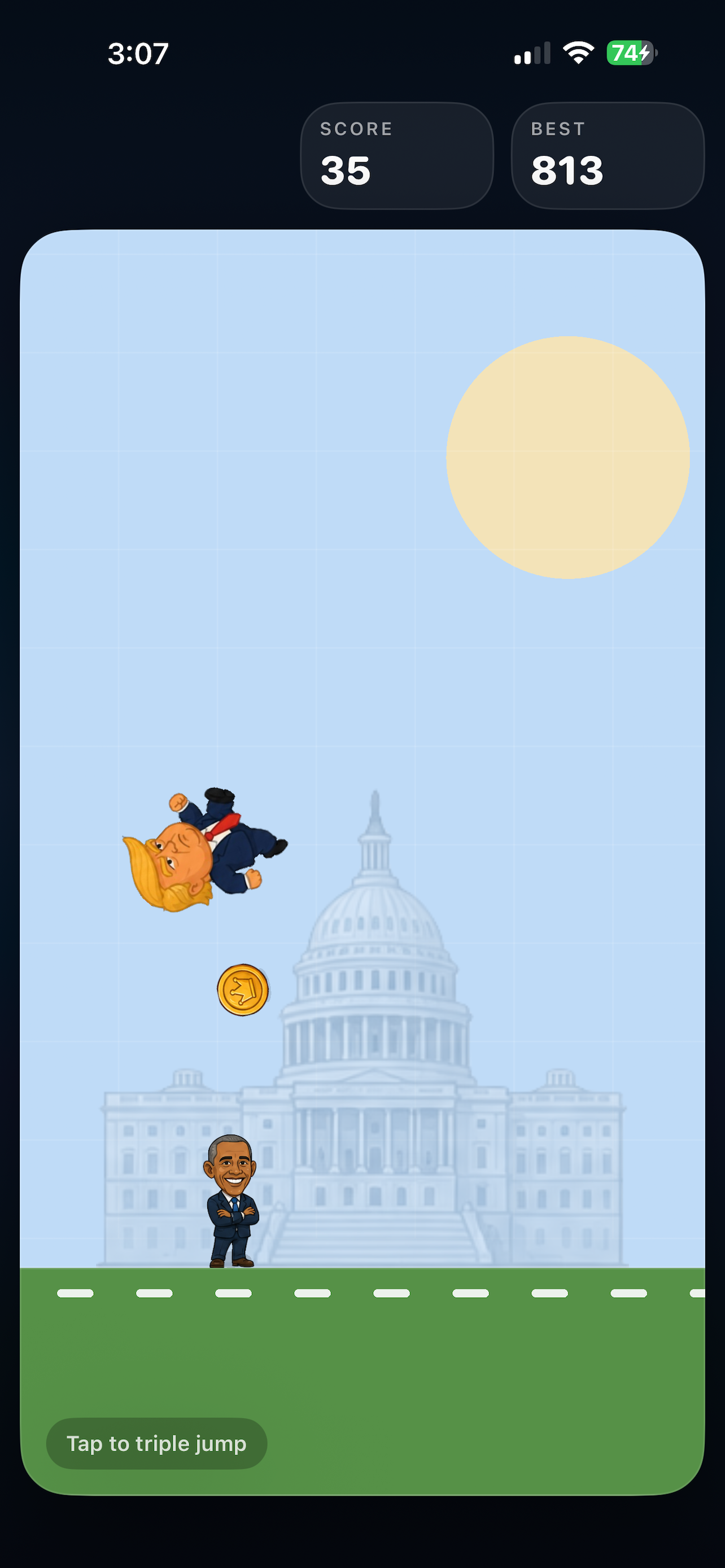 Trump Jump: Hop to Survive screenshot 4
