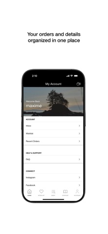 HAVEN App. Screenshot 6 of 6