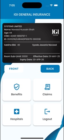 App screenshot