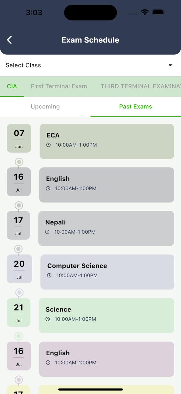 iPhone screenshot