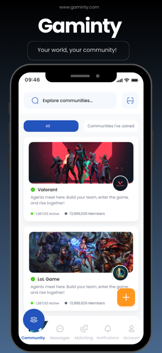 Gaminty – Match, Chat, Play Screenshot 1 of 8
