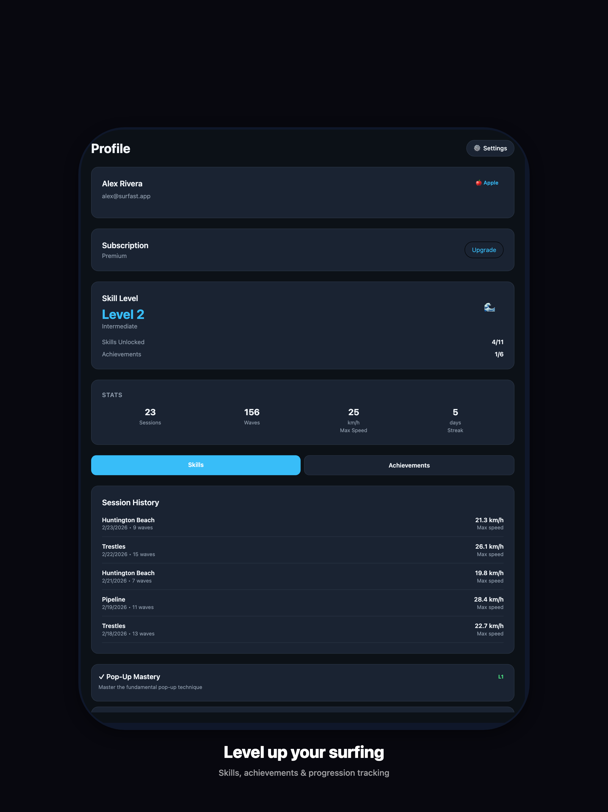 Surfast: Surf & Wave Tracker screenshot 11