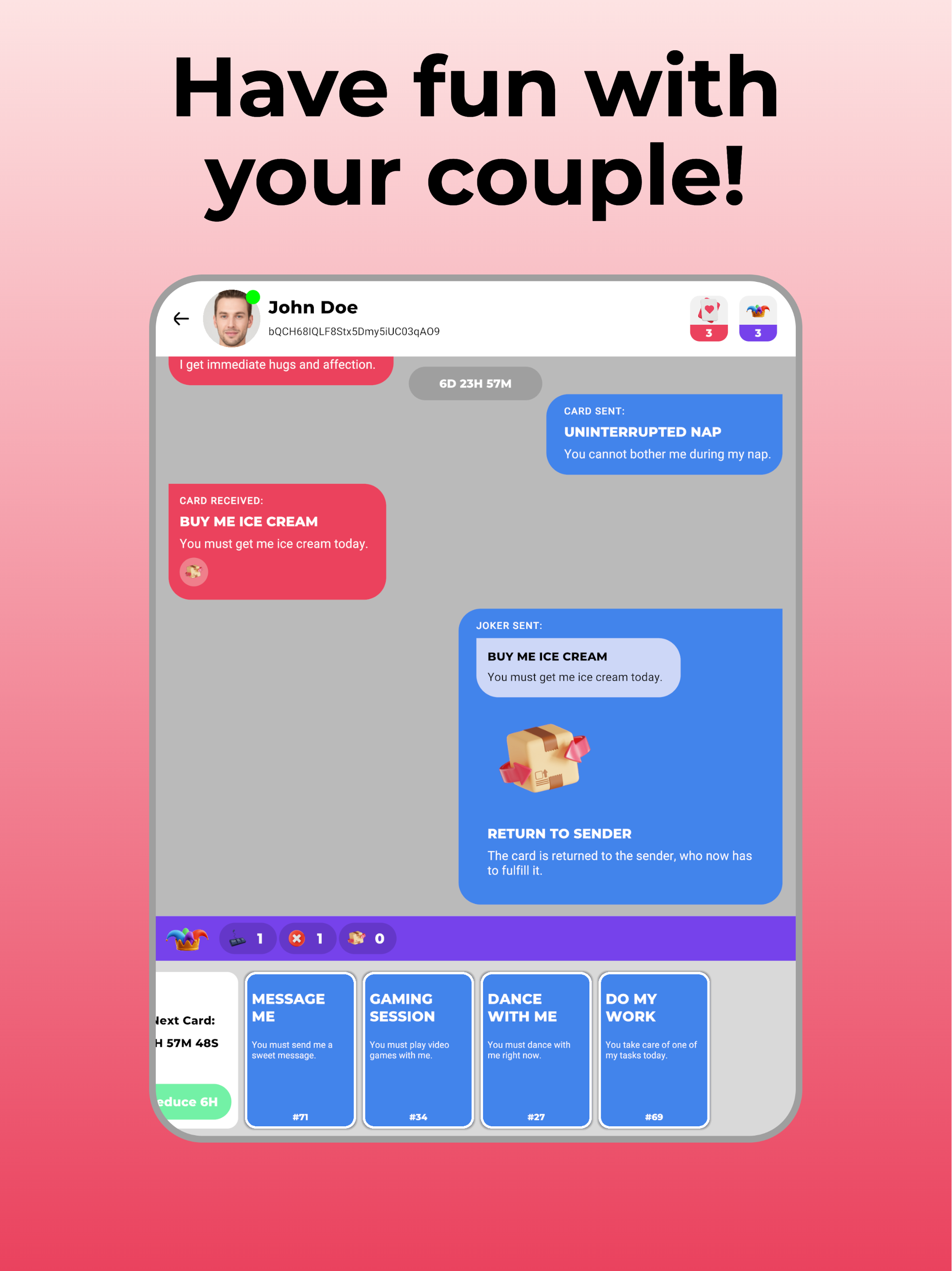 Couple Cards: Love Game