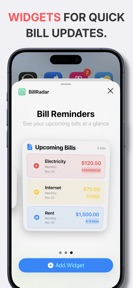 BillRadar: Bill Reminder screenshot