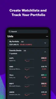 yahoo finance: stocks & news iphone resimleri 4