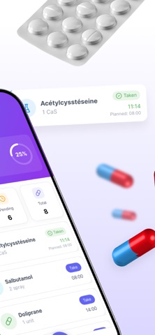 Medi – medicine & pill tracker Screenshot 2 of 5