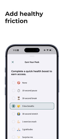 unhookd - Screen Time Control Screenshot 5 of 8