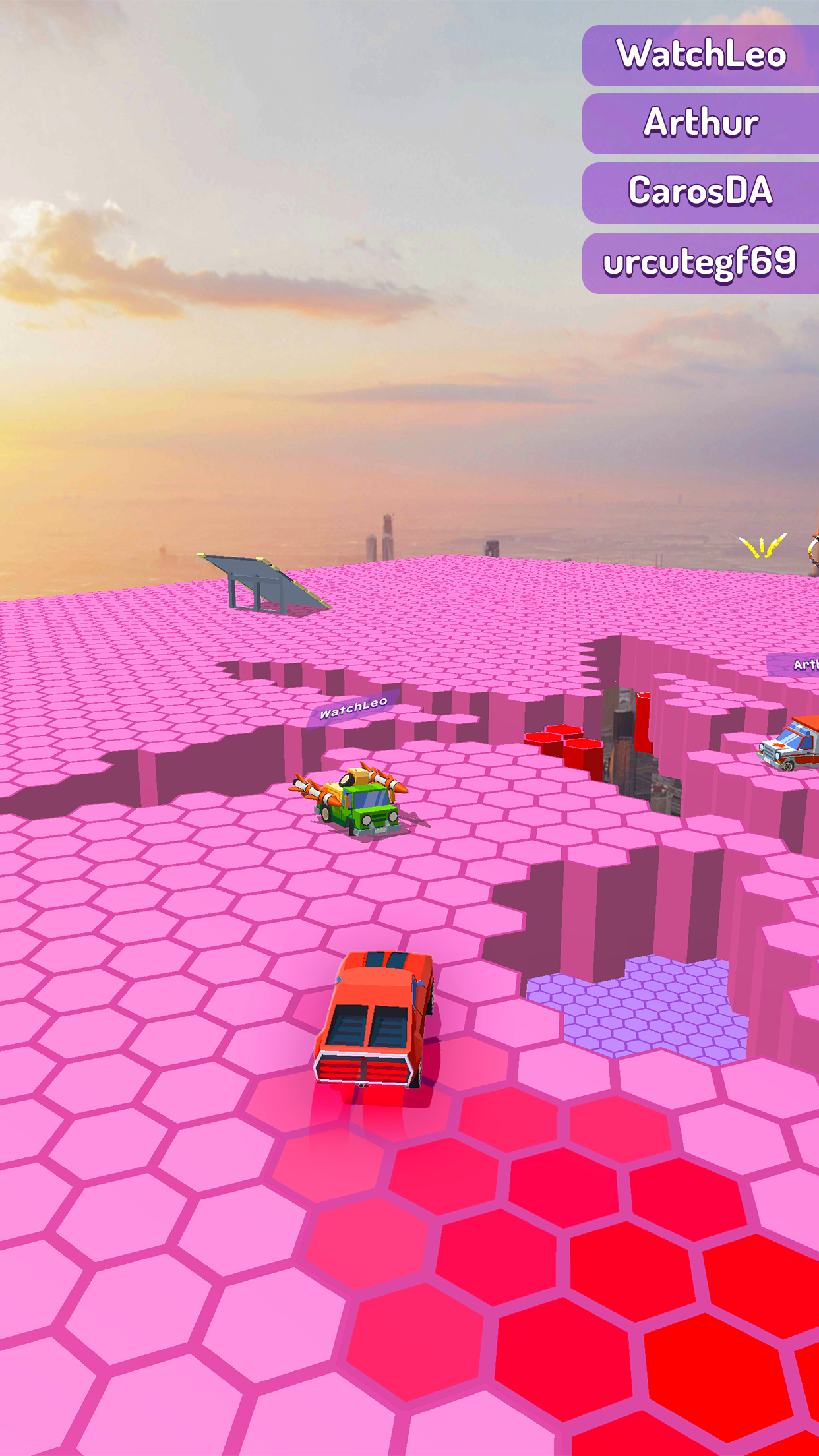 Race Arena - Fall Car Battle screenshot 1