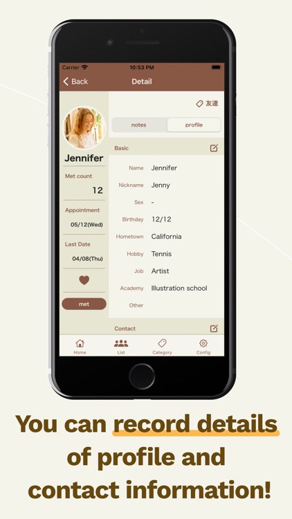FriendList: birthday & profile screenshot-7