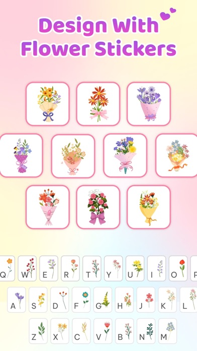 DIY Flower Language Wallpapers Screenshot