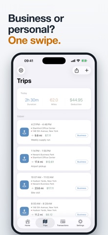 Trip Log: Mileage Tracker screenshot