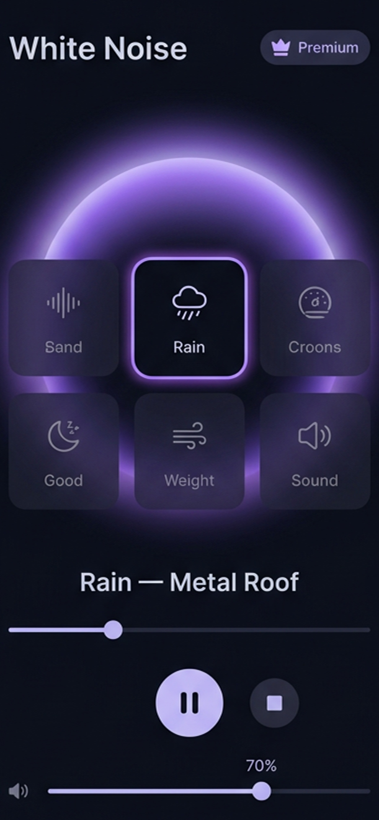 Simple Sounds White Noise screenshot 2