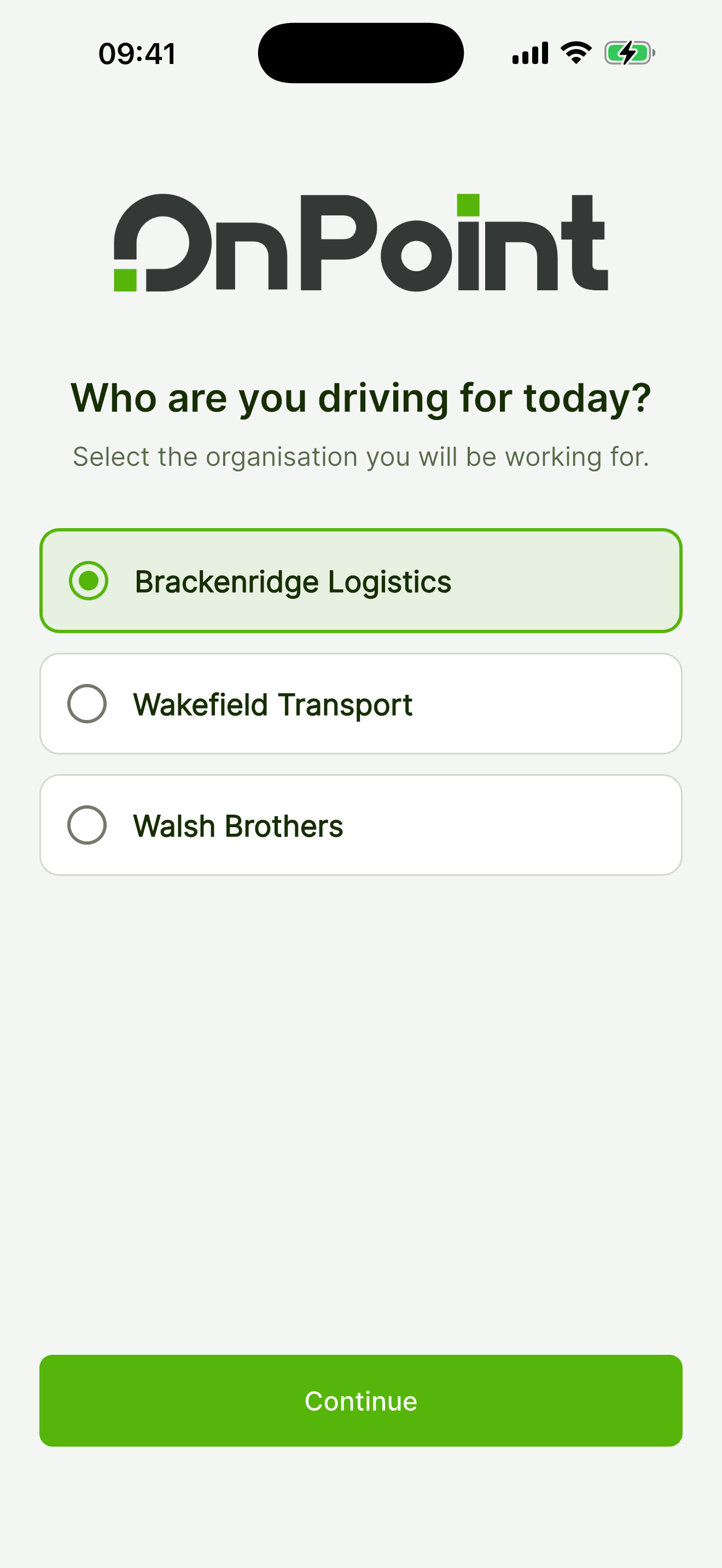 OnPoint Driver screenshot 2