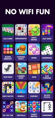 Offline Games - Relaxing & Fun iPhone screenshot