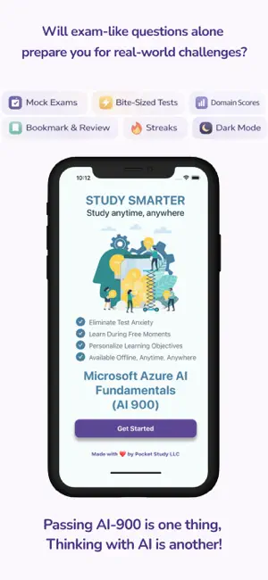 AI-900 Pocket Study screenshot 1