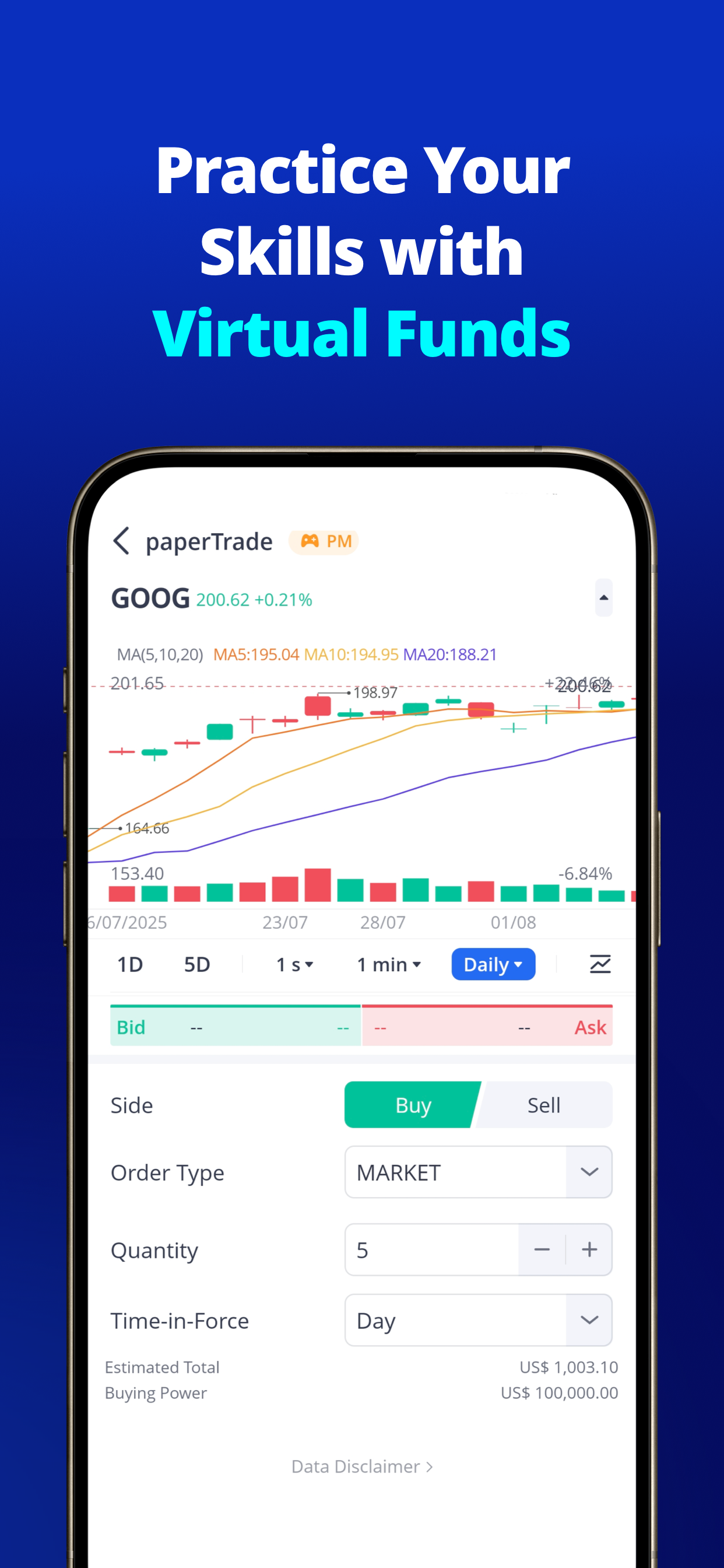 Webull: Trade. Invest. screenshot 8