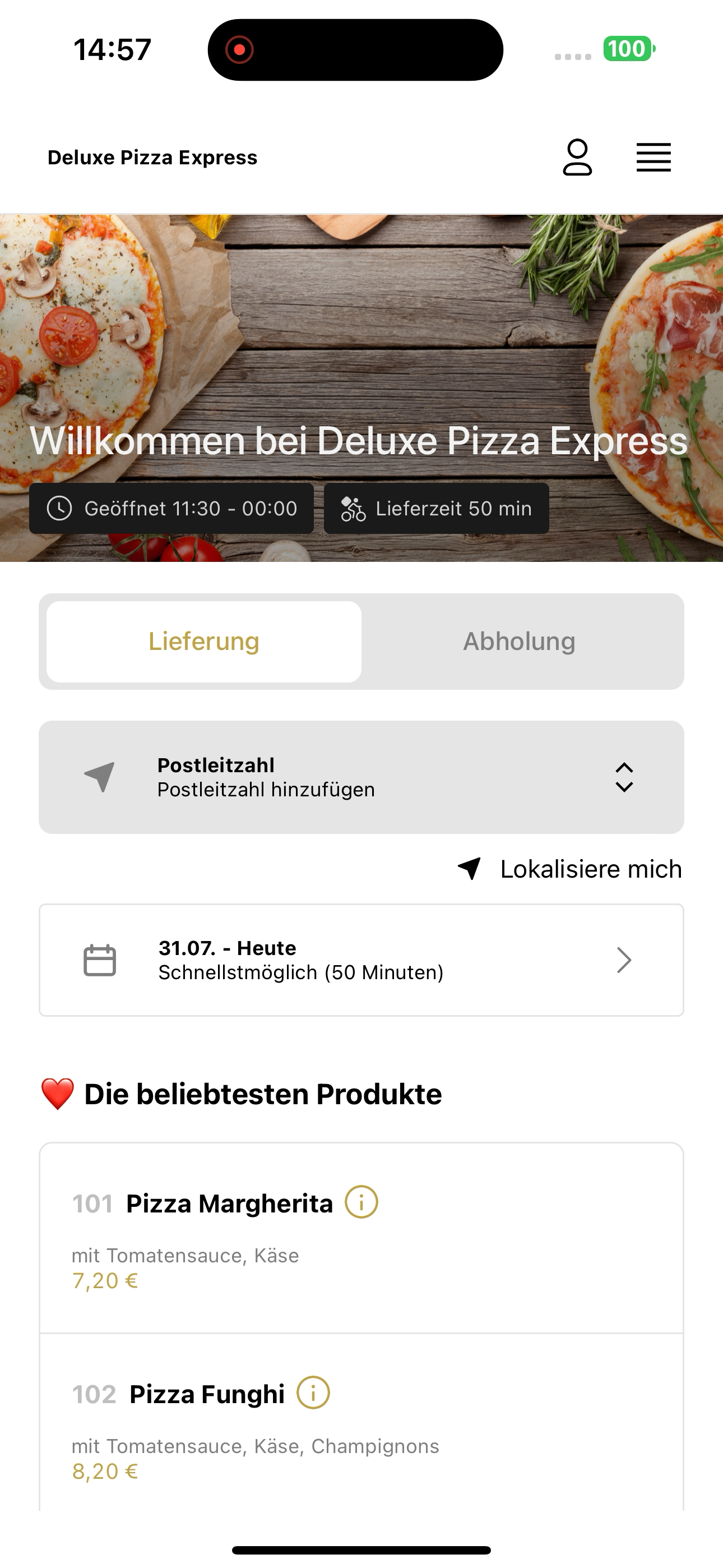 Deluxe Pizza Express screenshot 3