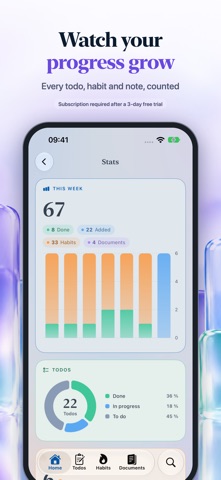 Kiji – Tasks, Notes & Habits Screenshot 4 of 6