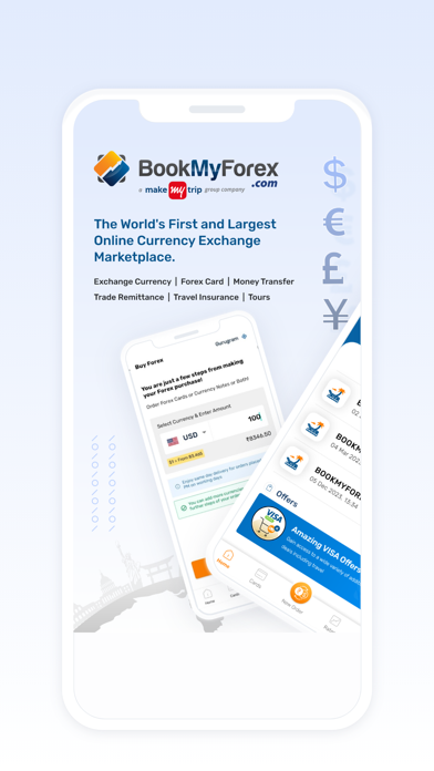 BookMyForex Currency Exchange Screenshot