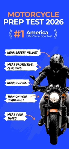 Motorcycle Practice Test 2026 iPhone screenshot