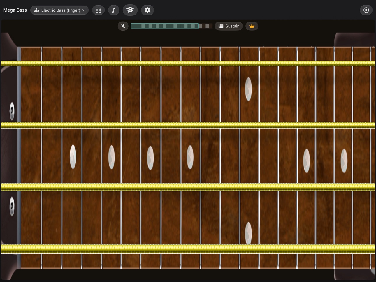 Screenshot 5 of Mega Bass: Guitar & Lessons