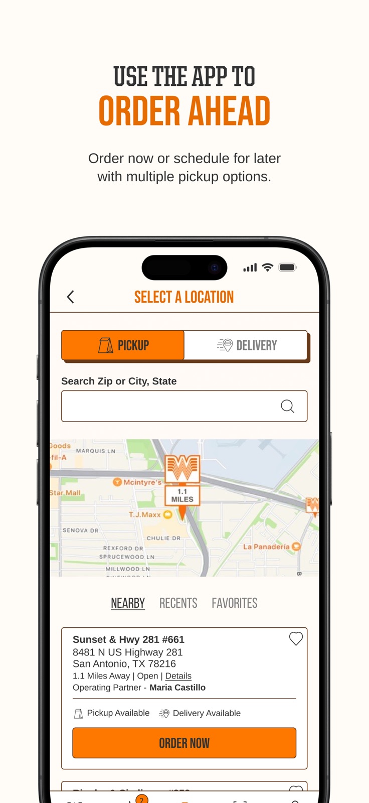 Whataburger iphone screenshot 4