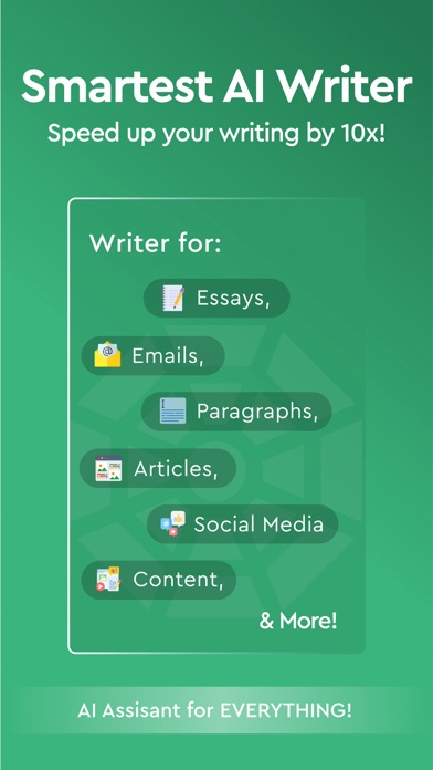 AI Writer & ChatBot - ChatGiga Screenshot