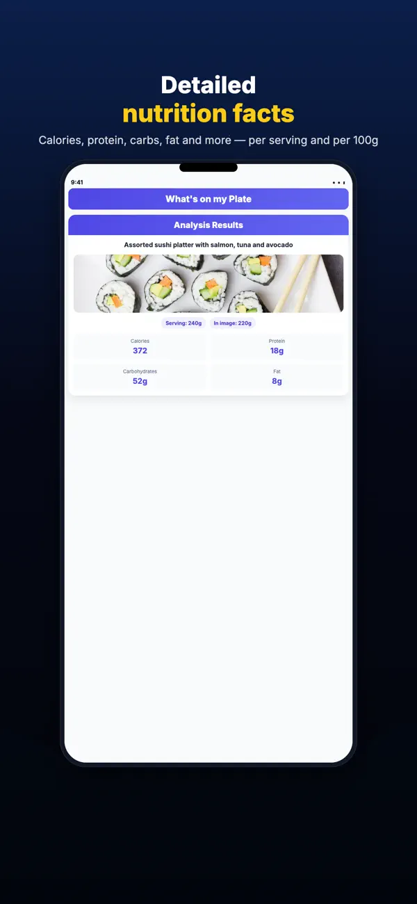 What's In My Plate Screenshot 3