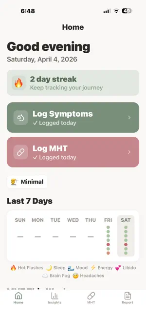 MenoCompass screenshot 1