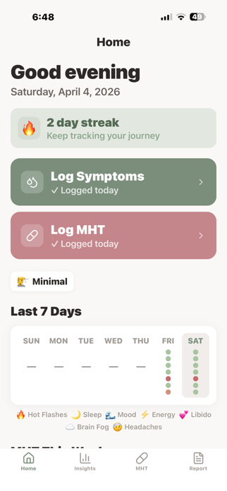MenoCompass Screenshot 1 of 10