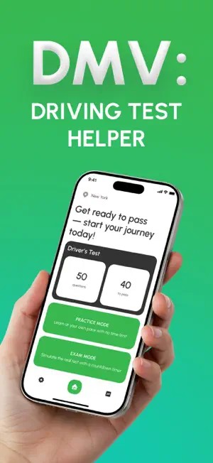 DMV Driving Practice Test screenshot 1