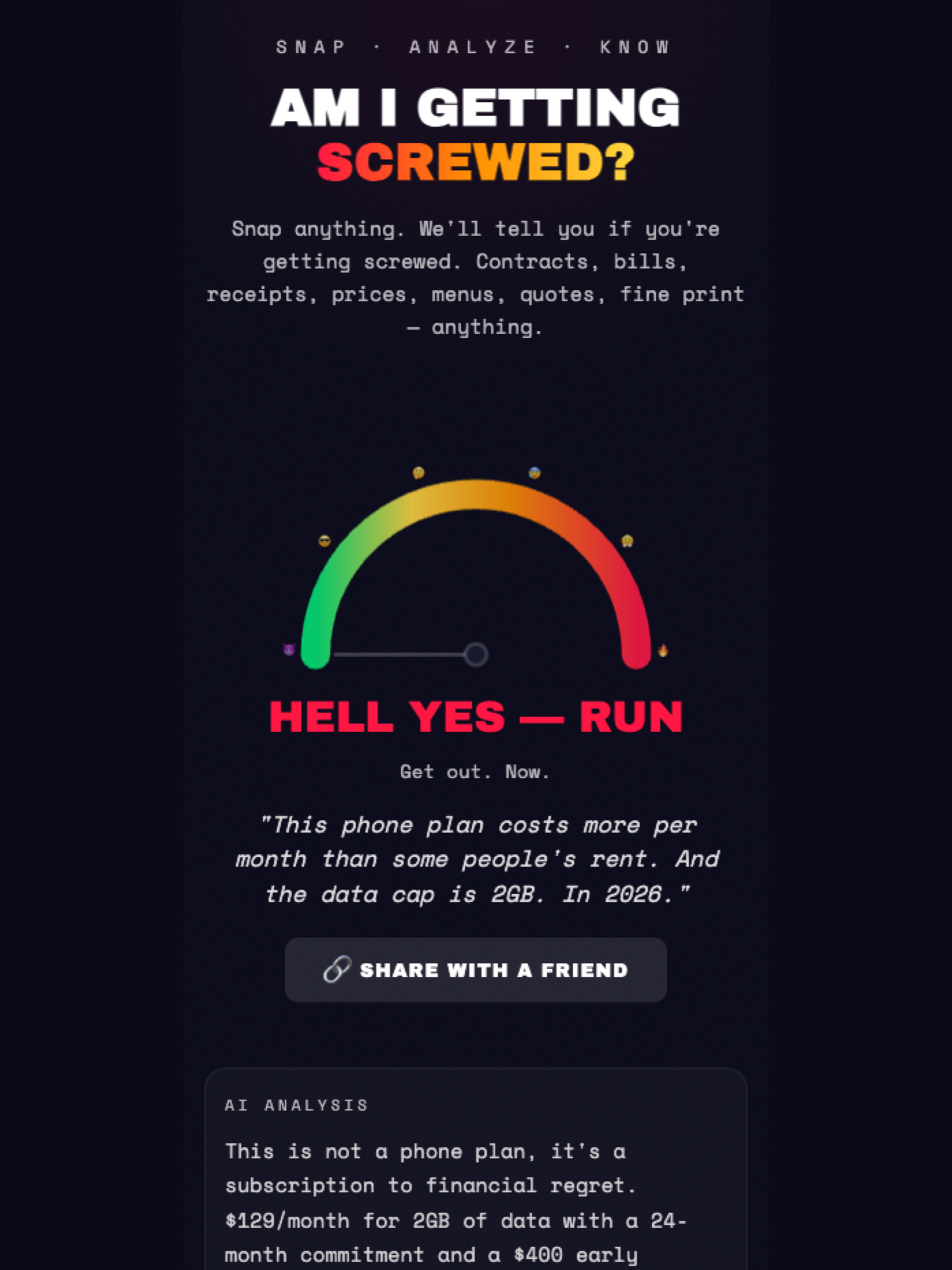 Am I Getting Screwed? screenshot 10