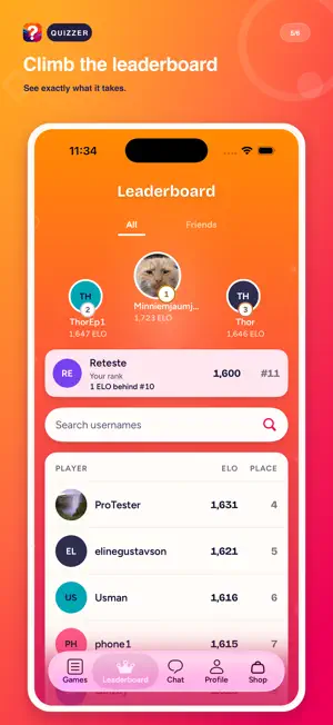 Quizzer: Live Trivia Game screenshot 2
