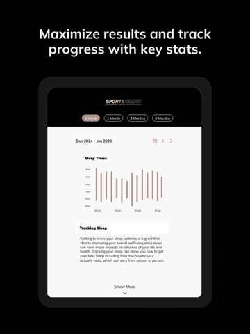 SPORTSOLOGY App iPad screenshot