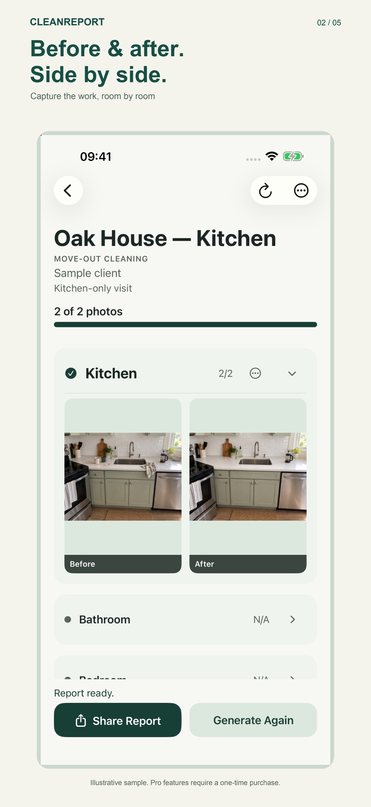Screenshot 2 of CleanReport: Photo Reports