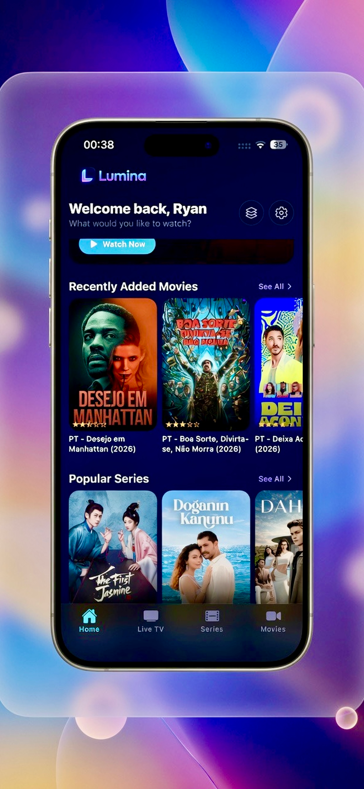 Lumina IPTV Player screenshot 8