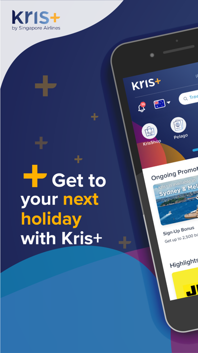 Kris+ by Singapore Airlines iPhone screenshot 1