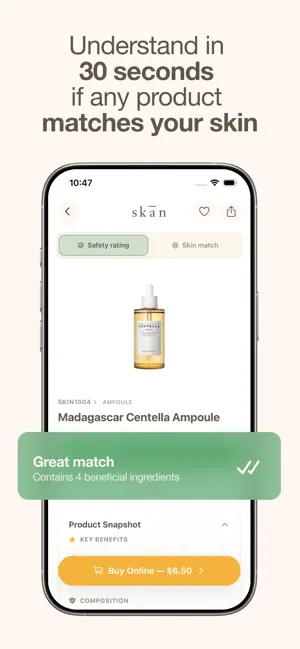 Skan - AI Skincare and Beauty iPhone screenshot 5